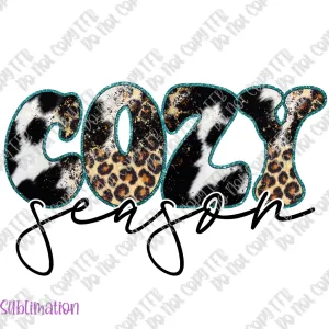 Cozy Season Sublimation Print