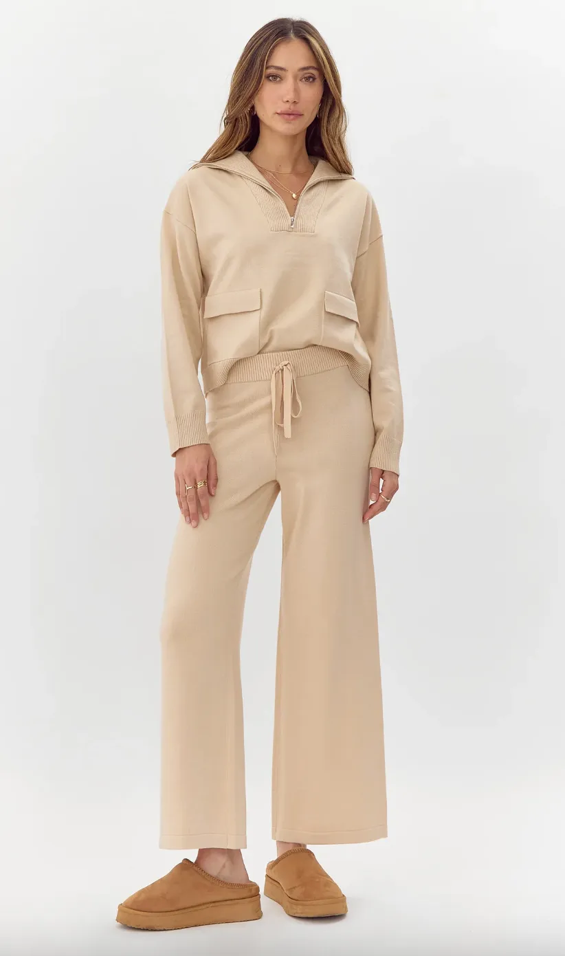 Cruz Cozy Pant-Ecru