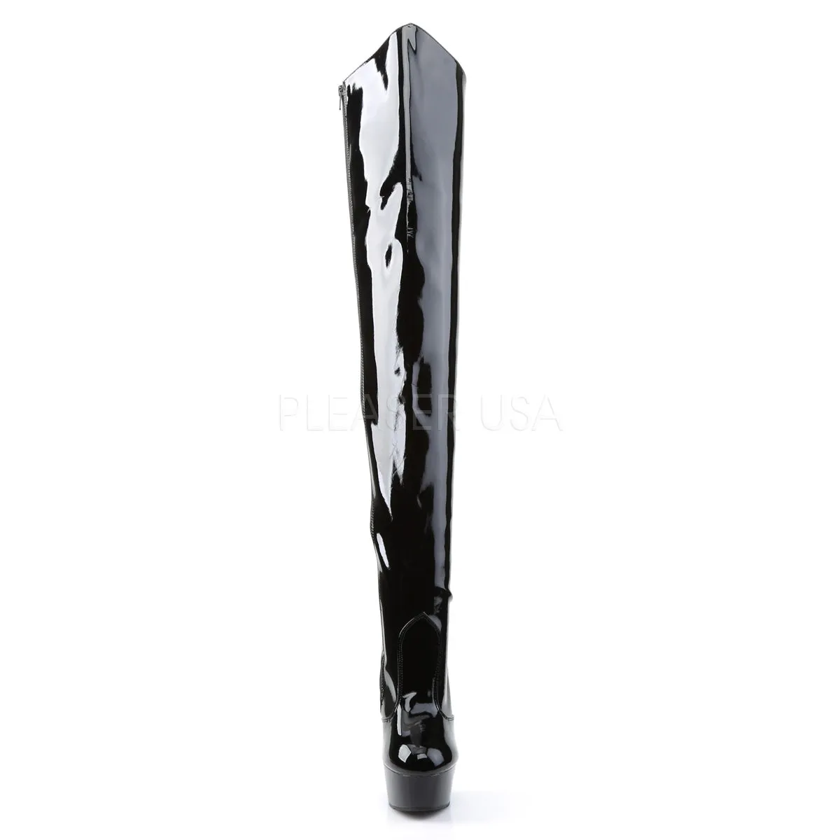 DELIGHT-3010  Black Patent/Black