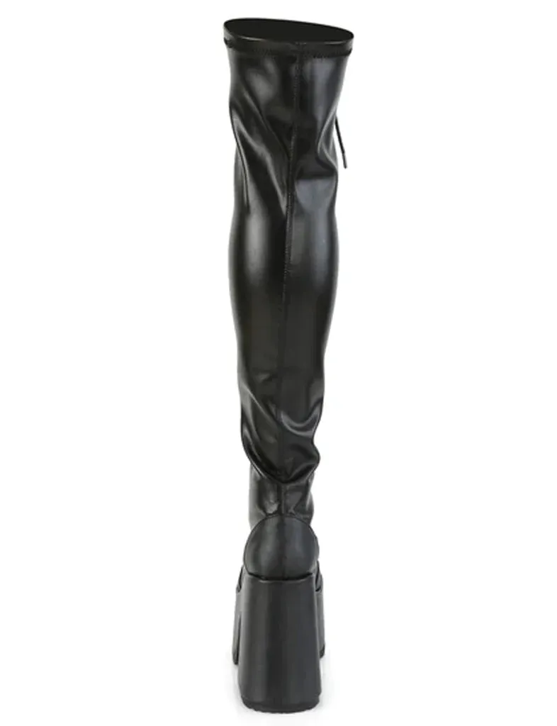 DEMONIA CAMEL-300 - BLACK VEGAN LEATHER ✰ PRE ORDER ✰