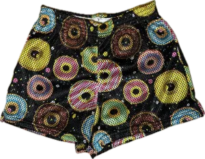 DORI CREATIONS- Donut Shorts (Black)