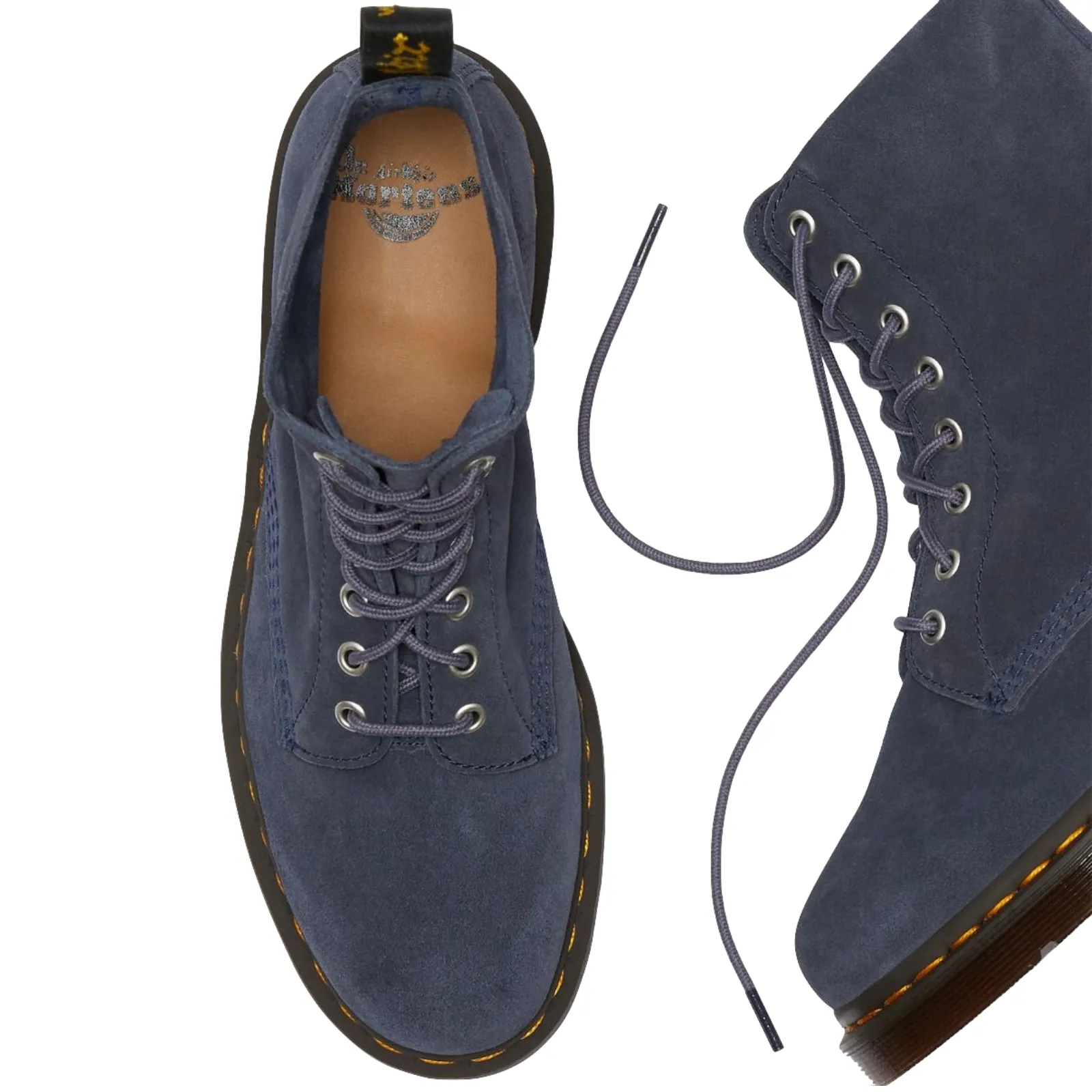 Dr. Martens 1460 Pascal 8 Eye Mens Boots - Ombre Blue