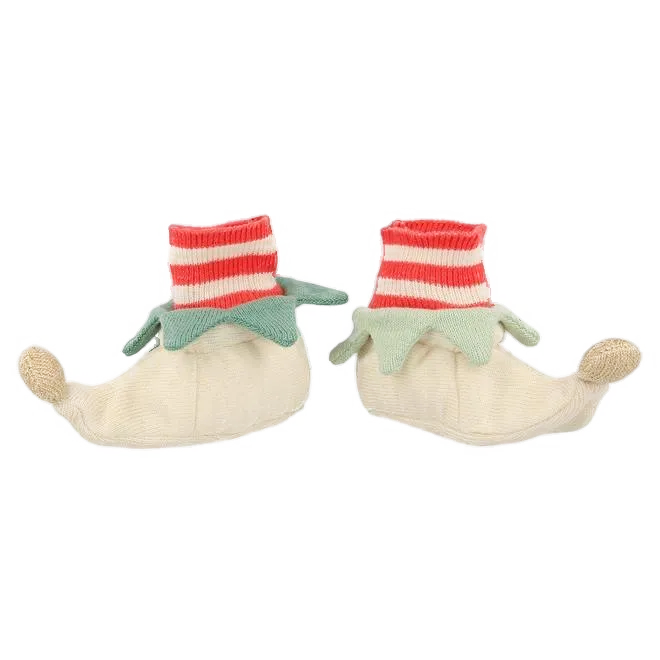 Elf Cotton Knitted Baby Booties