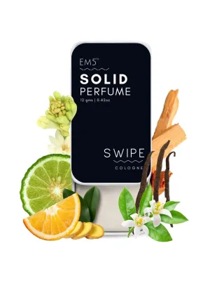 EM5™ Swipe | Solid Perfume for Women | Alcohol Free Strong lasting fragrance | Powdery Fruity Rose | With the Goodness of Beeswax   Shea Butter