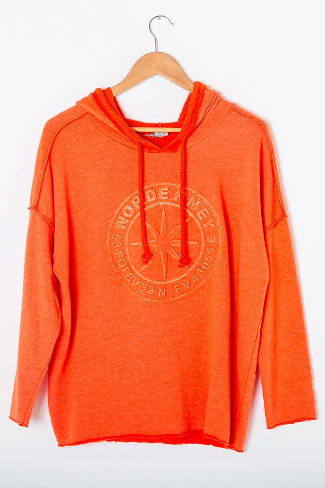 Embossed Hoodie