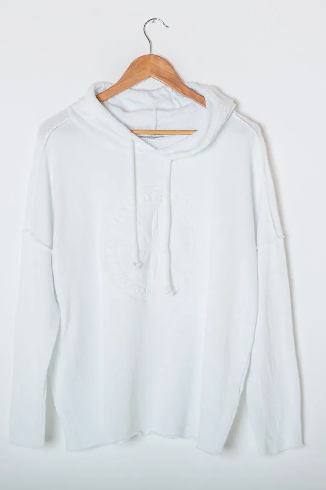 Embossed Hoodie