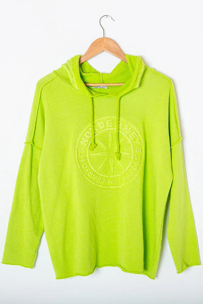 Embossed Hoodie