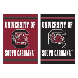 Embossed Suede Flag, GDN Size, University of South Carolina,14es954