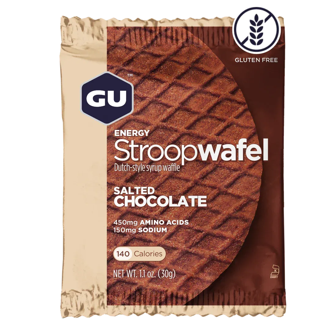 Energy Stroopwafel - Gluten Free - Salted Chocolate
