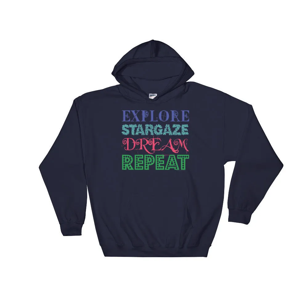 Explore Stargaze Dream Repeat Hoodie