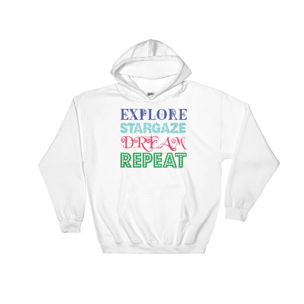 Explore Stargaze Dream Repeat Hoodie