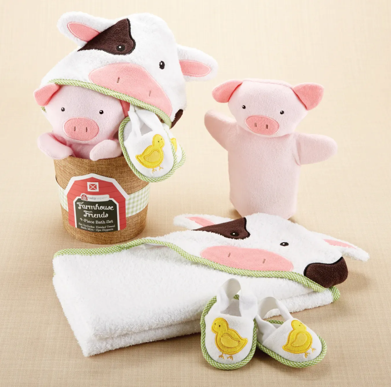 Farmhouse Friends Bath Bucket