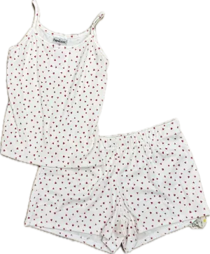 FIREHOUSE- Hearts Lounge Set (white)