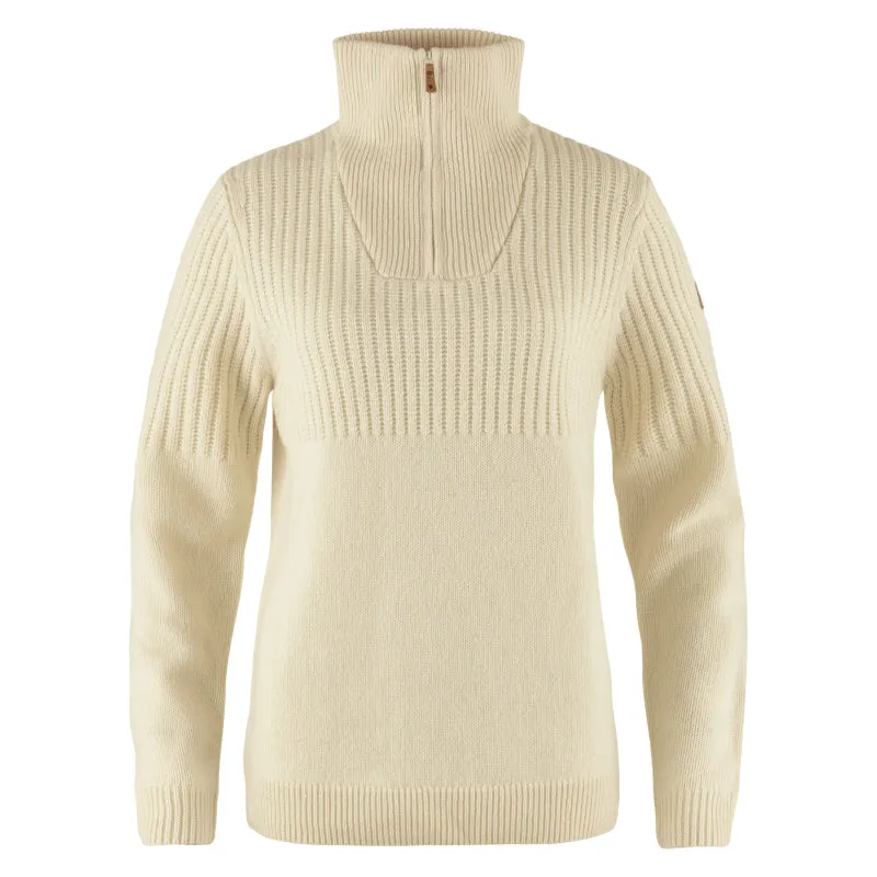 FJÄLLRÄVEN Övik Half Zip Knit Women's