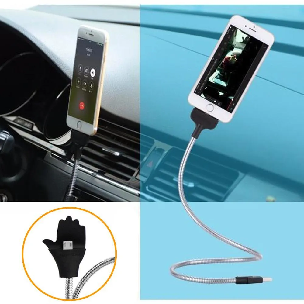 Flexible Smartphone Dock and Charging Cable - Say Goodbye To Broken Cable