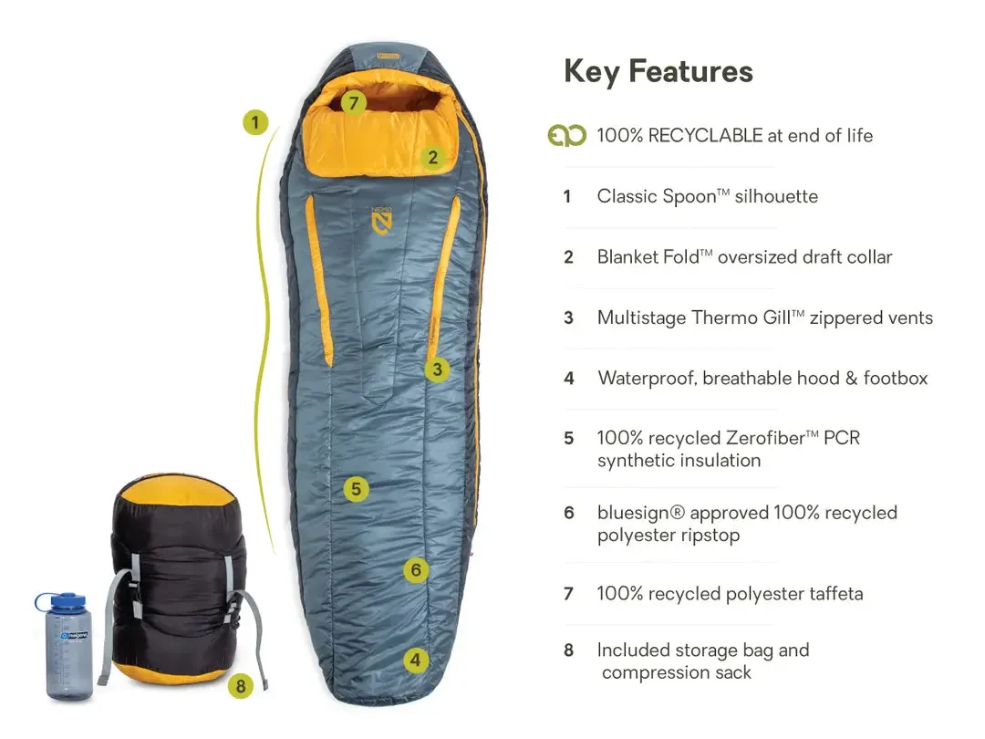 Forte™ Endless Promise™ Synthetic Sleeping Bag (35F / 2C) (Men's)