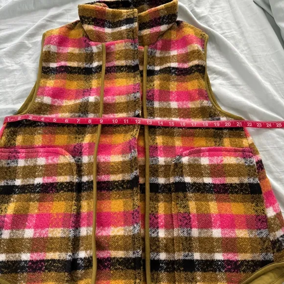 Free People Wrapped Up Blanket Vest Size XS NWOT