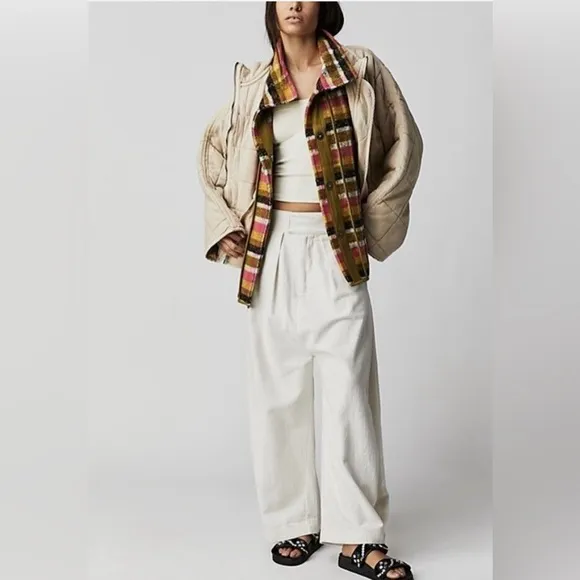 Free People Wrapped Up Blanket Vest Size XS NWOT