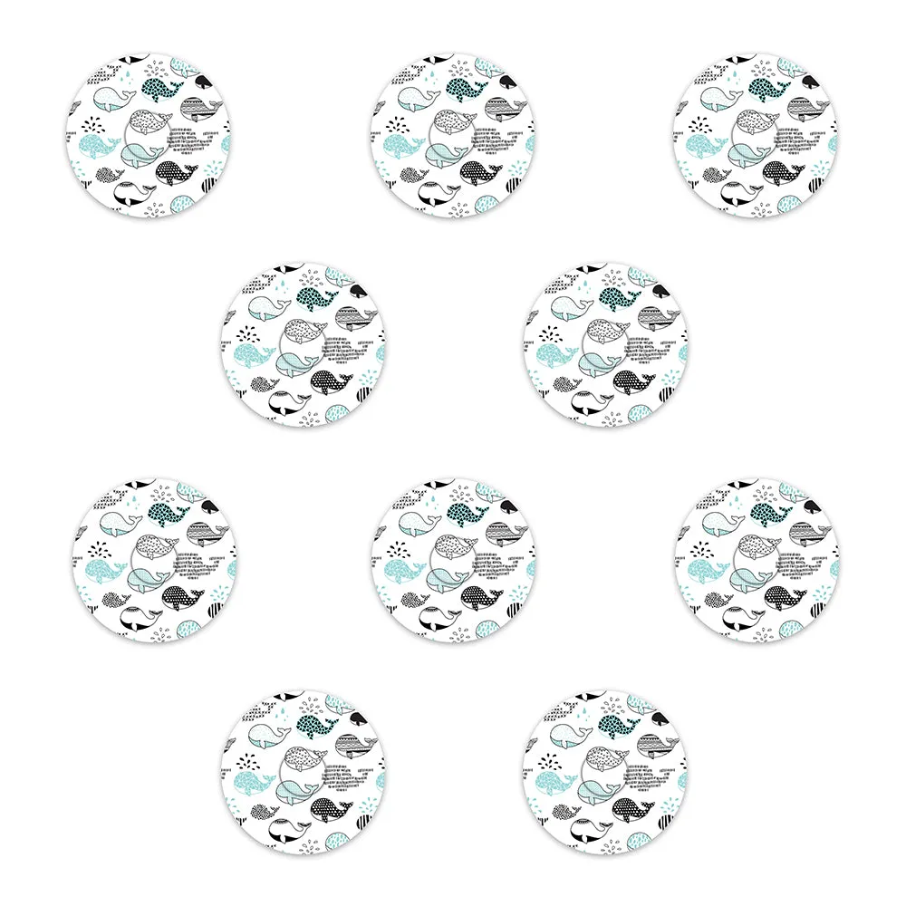 Freestyle Libre Whales Design Patches