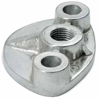 FUEL PUMP BLOCK OFF with 12mm threaded breather boss