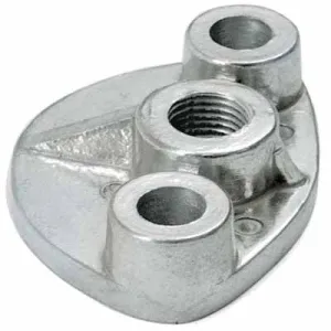FUEL PUMP BLOCK OFF with 12mm threaded breather boss