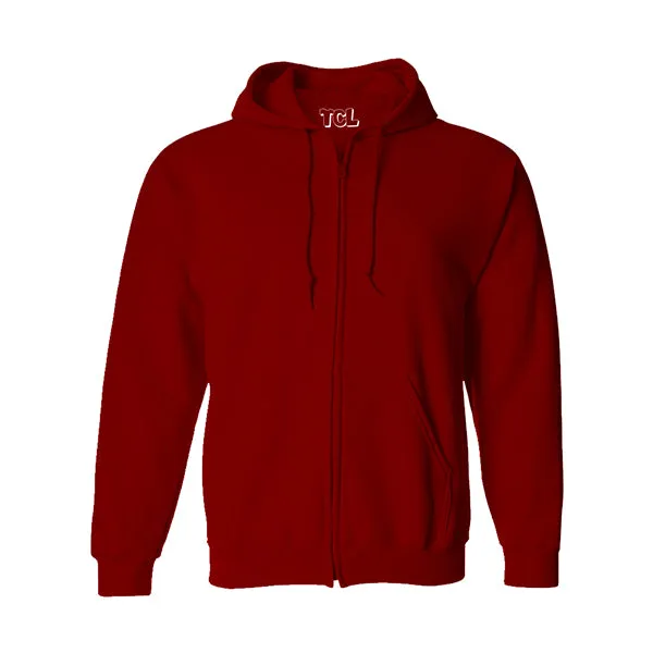 Full-Zip Hoodie Cozy Fleece