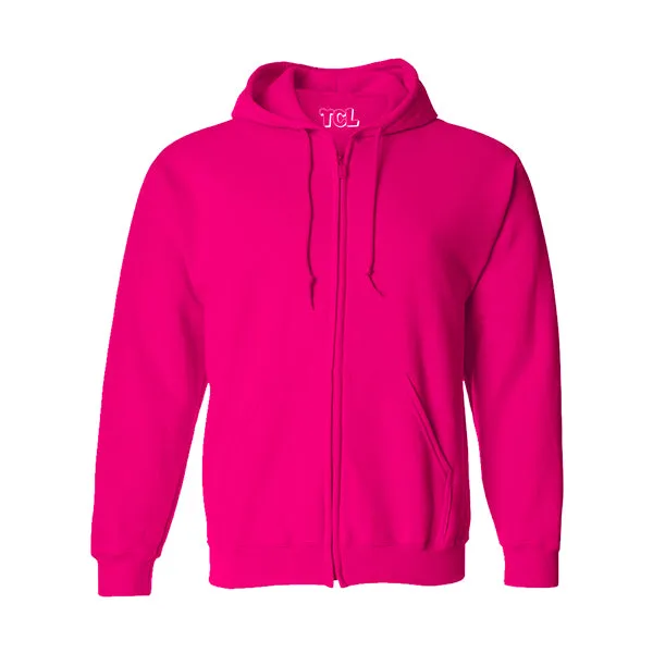 Full-Zip Hoodie Cozy Fleece