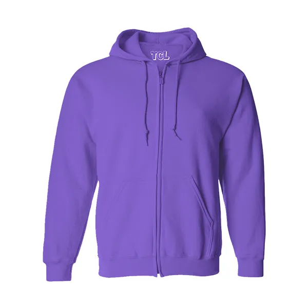 Full-Zip Hoodie Cozy Fleece