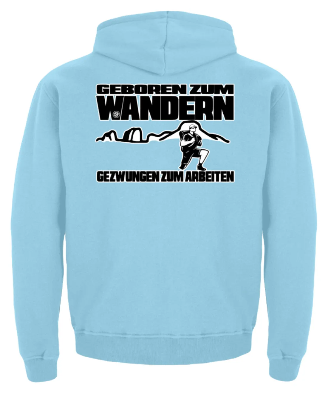 Geboren zum Wandern ...  - Kinder Hoodie