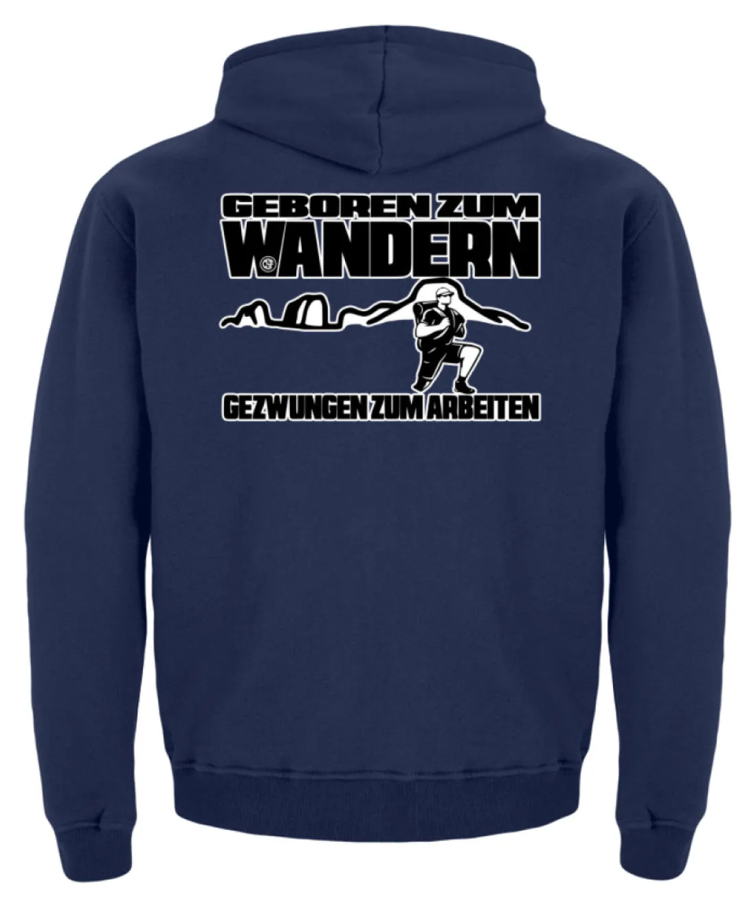 Geboren zum Wandern ...  - Kinder Hoodie