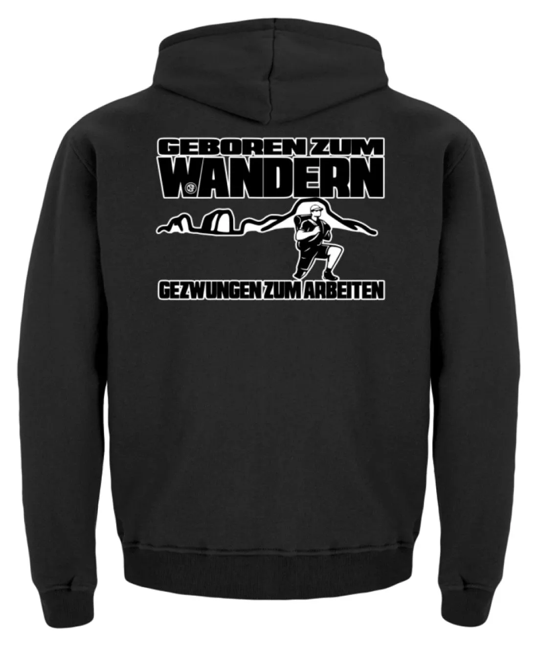 Geboren zum Wandern ...  - Kinder Hoodie