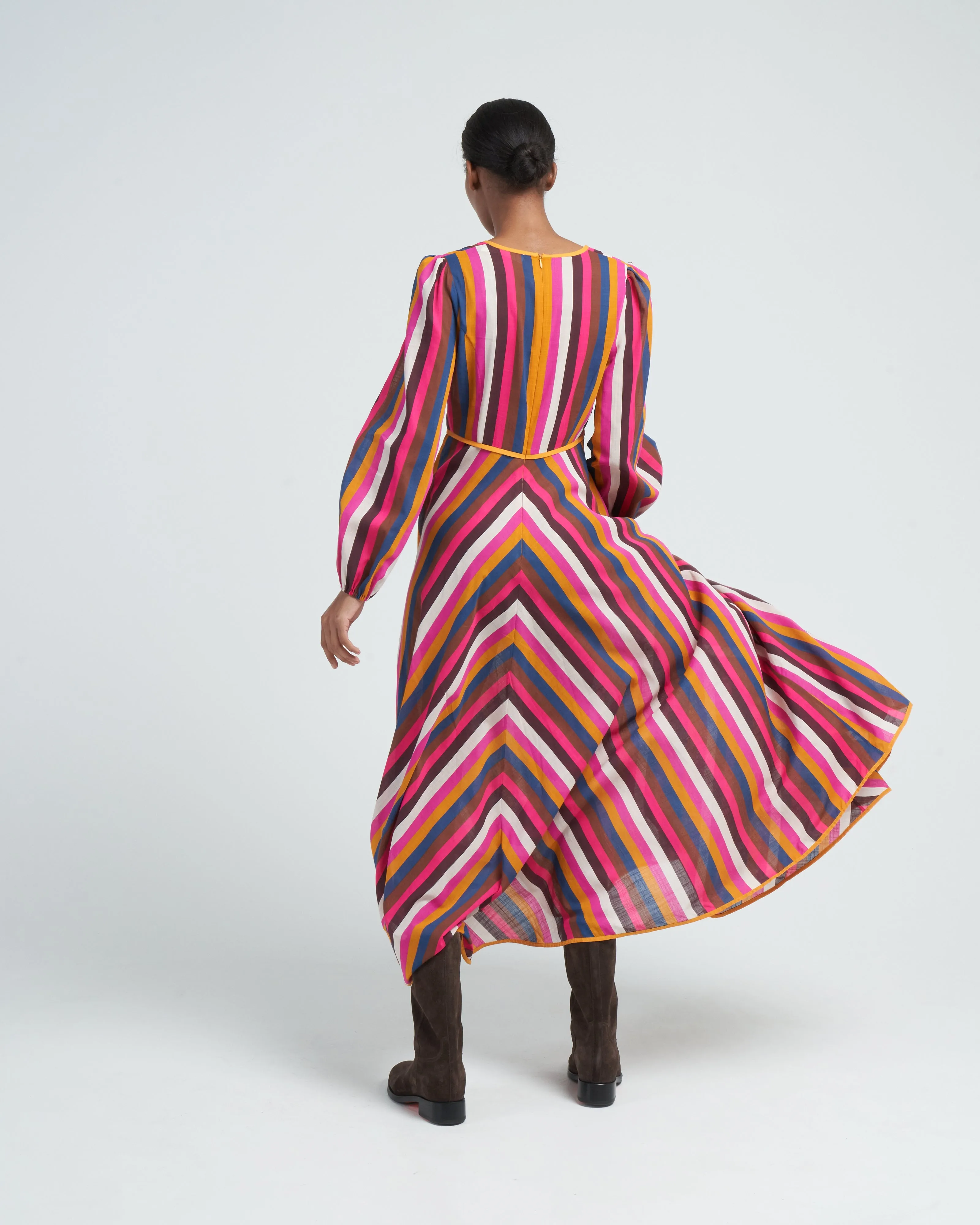 ginger lunge dress - multi