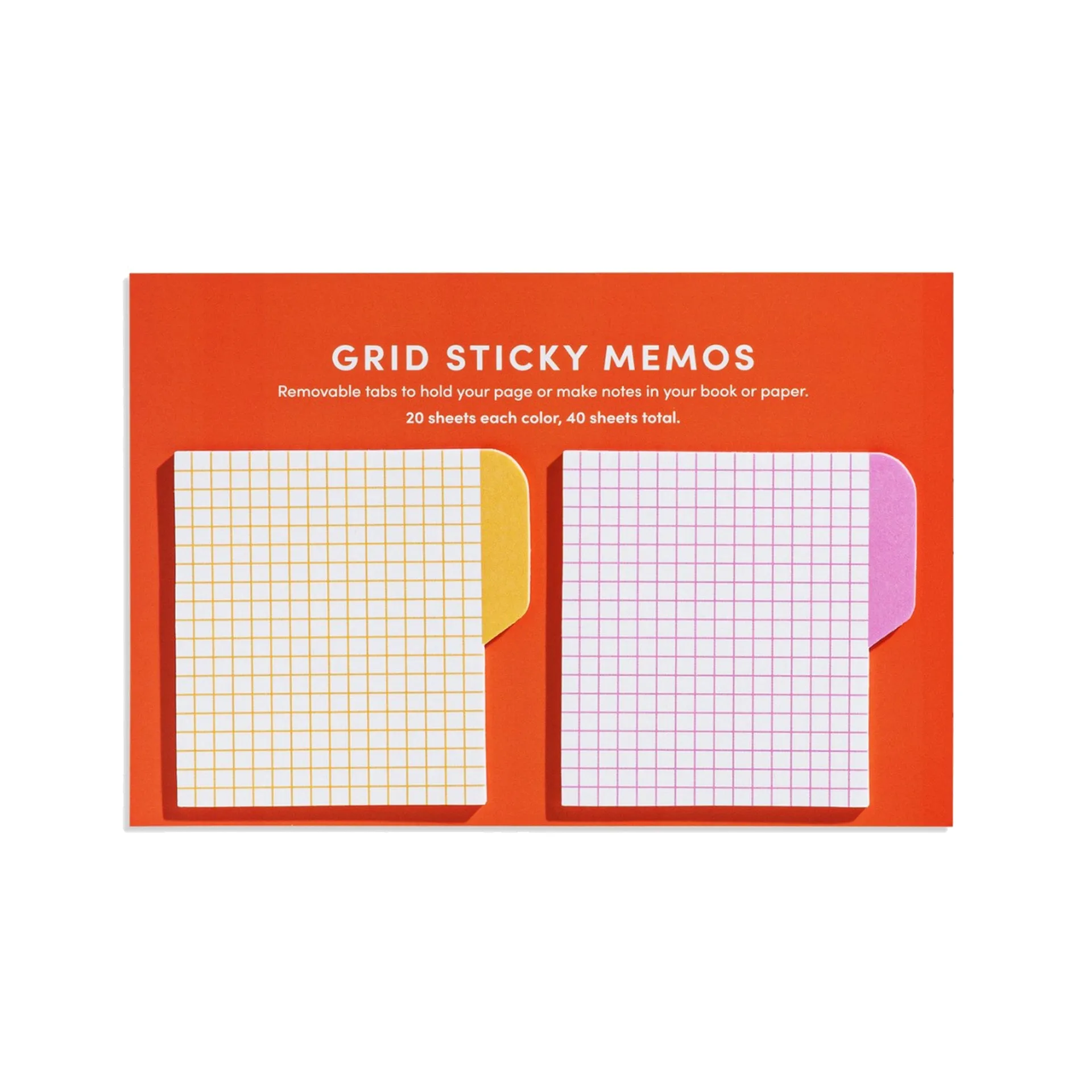 Grid Sticky Memos / Warm