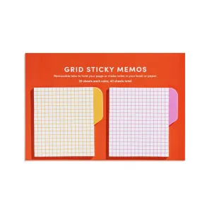 Grid Sticky Memos / Warm