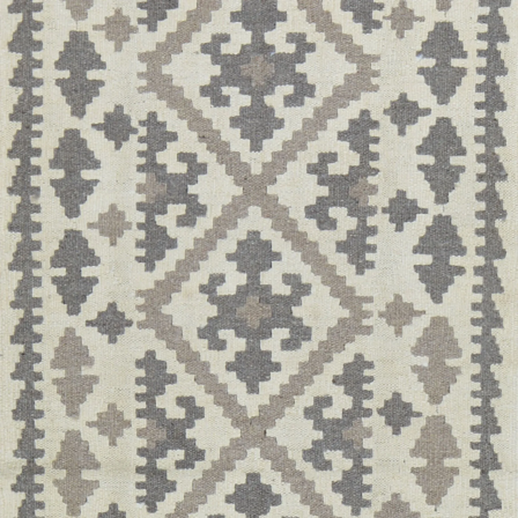 Hand-Woven Flatweave Geometric Design Kilim Handmade Wool (Size 2.6 X 9.5) Cwral-9564