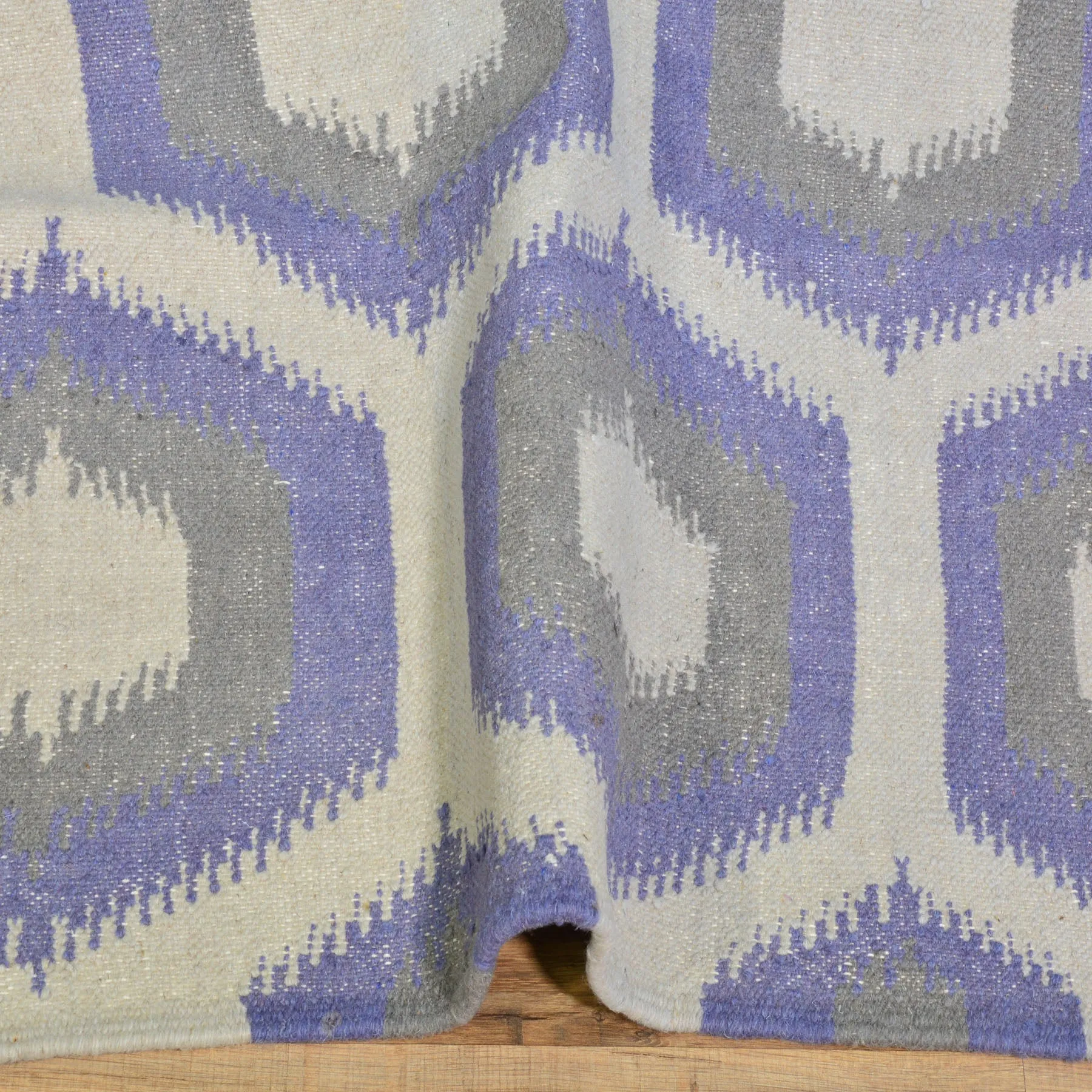 Hand-Woven Modern Gabbeh Reversible Wool Oriental Kilim Rug (Size 2.7 X 7.10) Cwral-10266