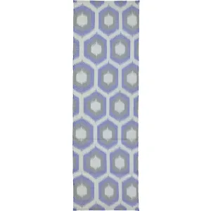 Hand-Woven Modern Gabbeh Reversible Wool Oriental Kilim Rug (Size 2.7 X 7.10) Cwral-10266