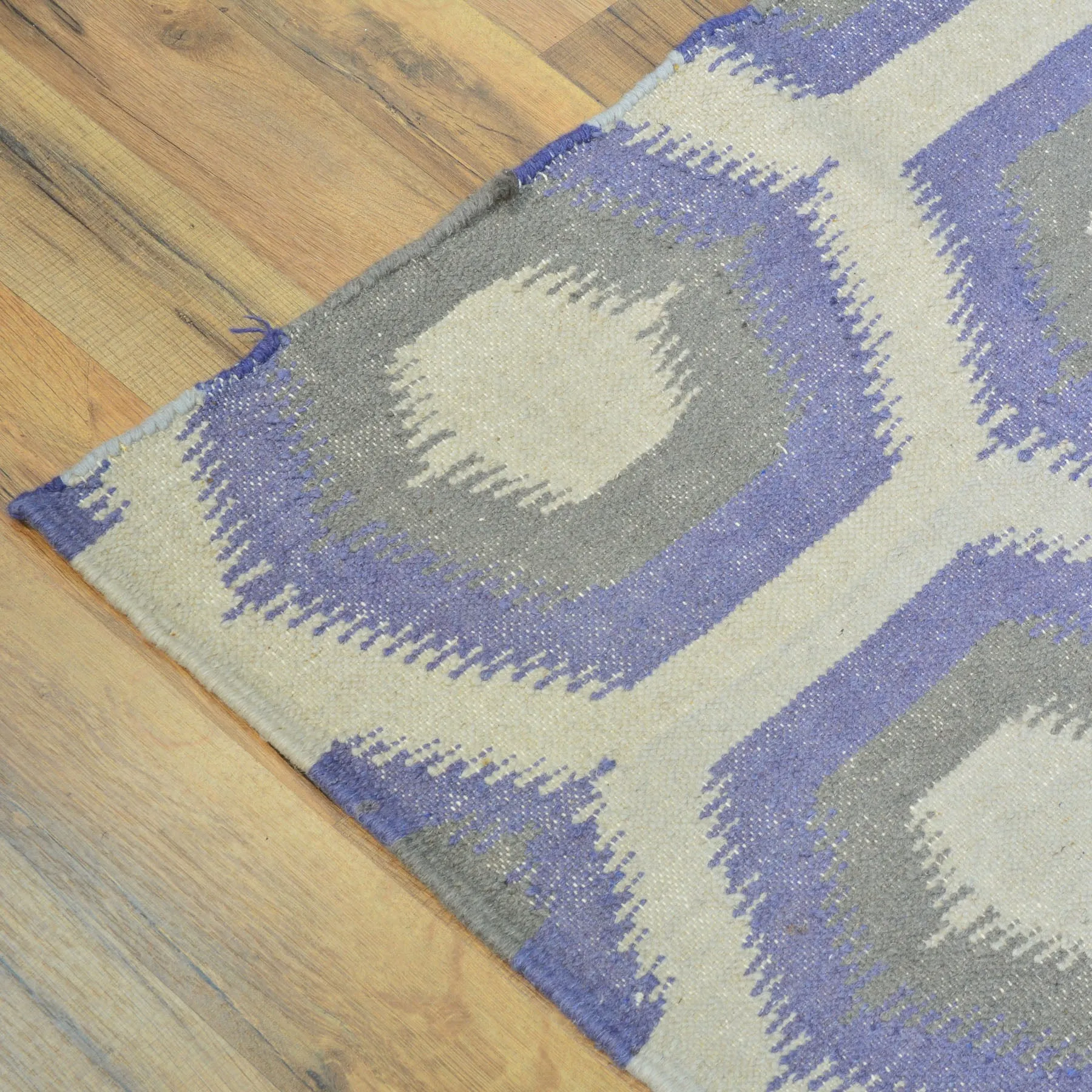 Hand-Woven Modern Gabbeh Reversible Wool Oriental Kilim Rug (Size 2.7 X 7.10) Cwral-10266