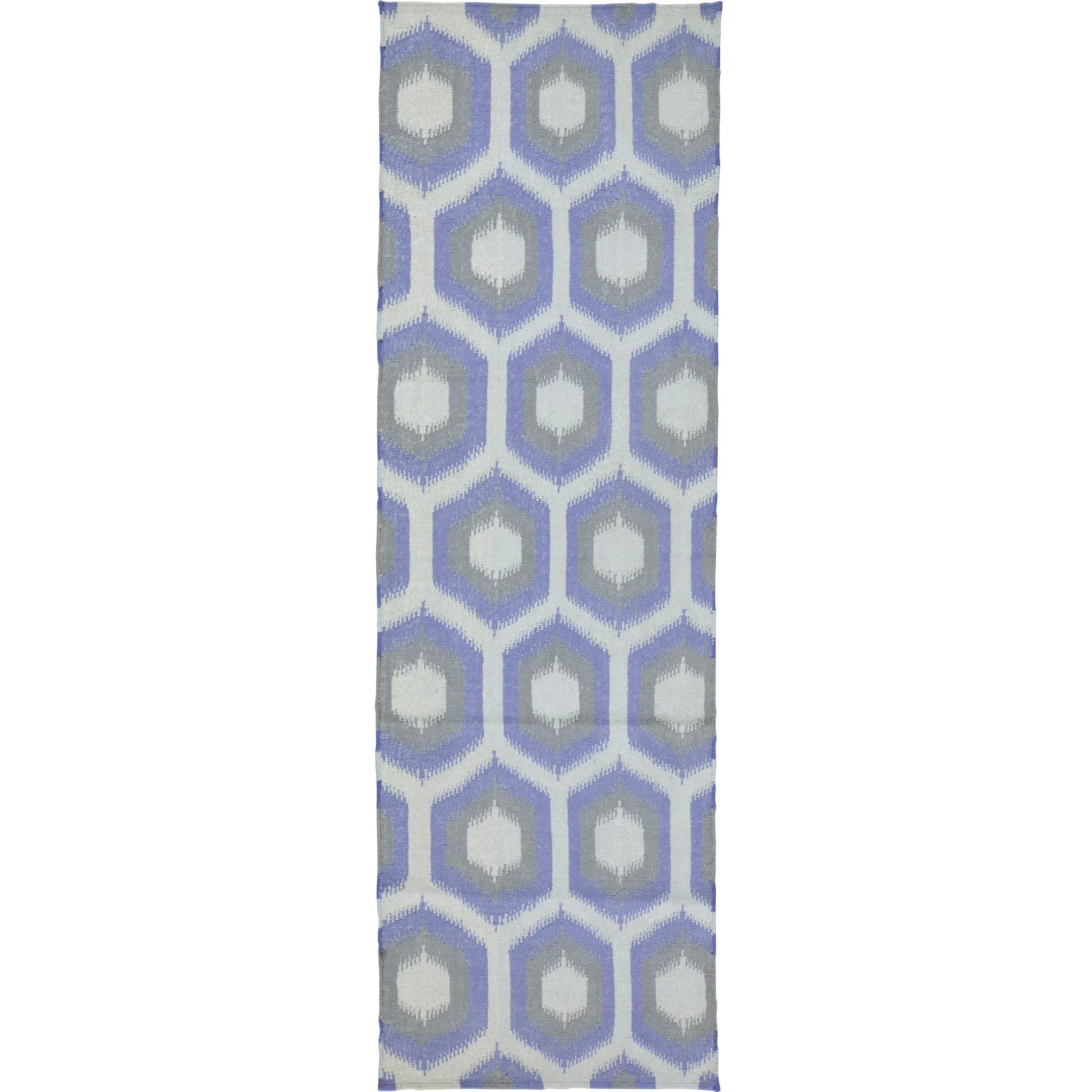 Hand-Woven Modern Gabbeh Reversible Wool Oriental Kilim Rug (Size 2.7 X 7.10) Cwral-10266