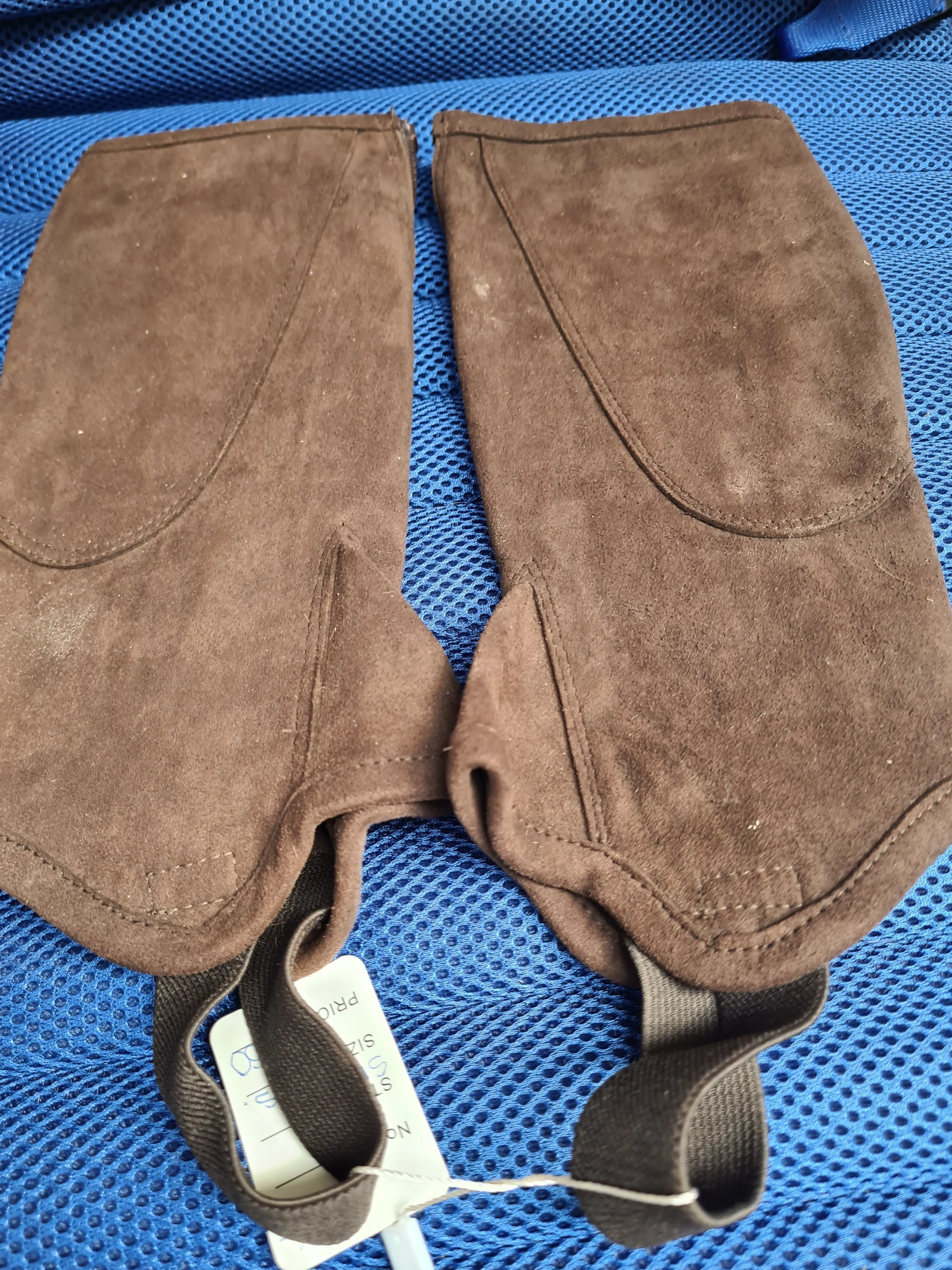 Harry Hall suede small chaps brown  ✅️