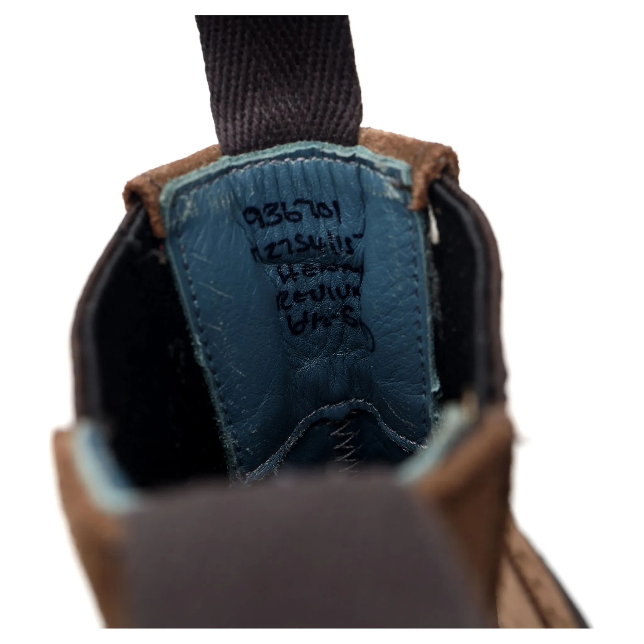 'Henry' Brown Suede Chelsea Boots UK 6.5