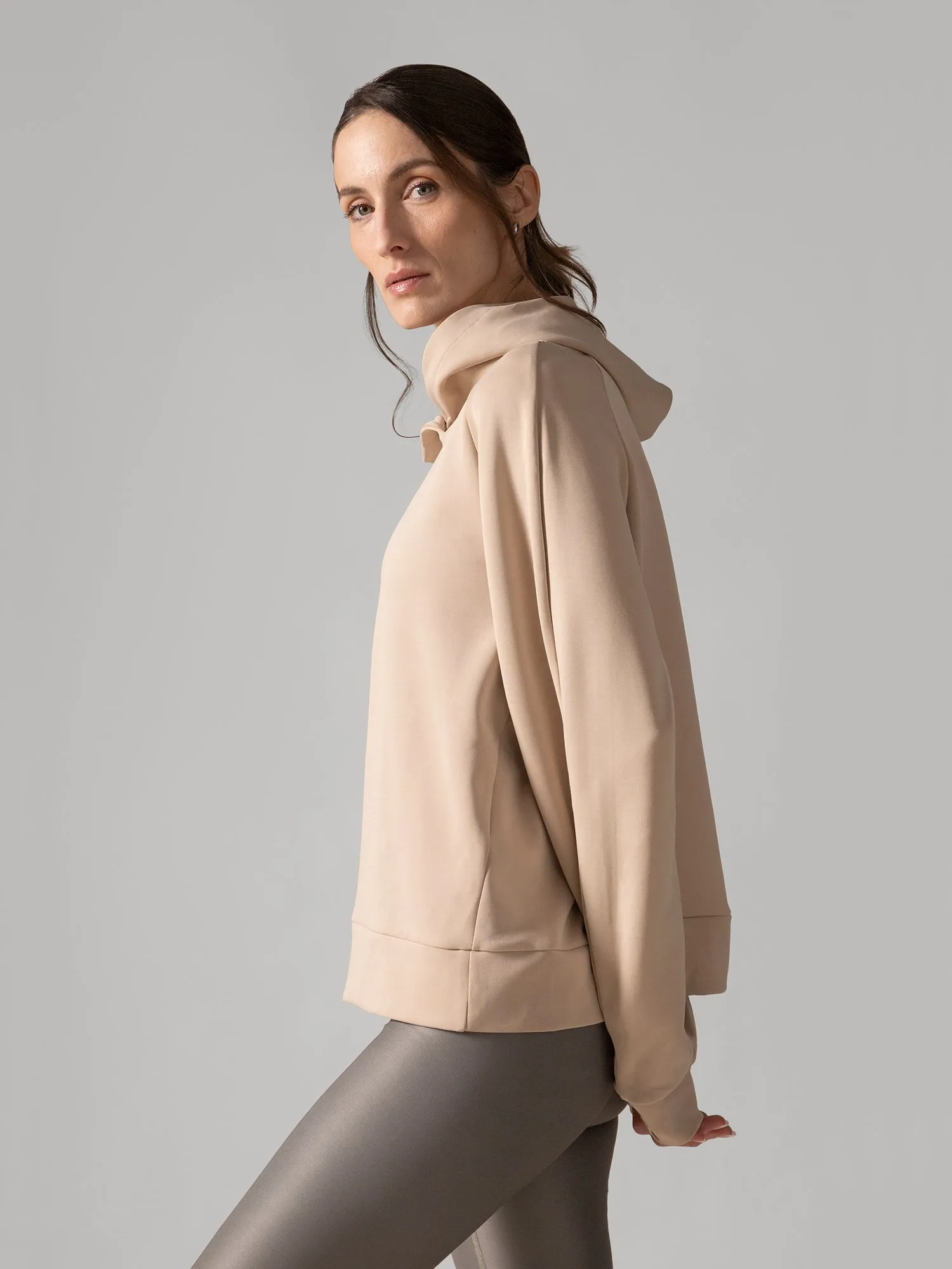 Horizon Hoodie - Almond