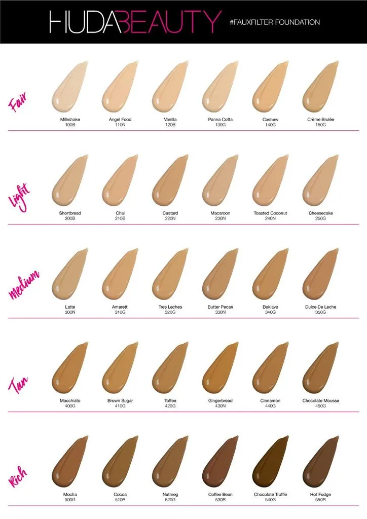 Huda Beauty #Faux Foundation - Amaretti 310G