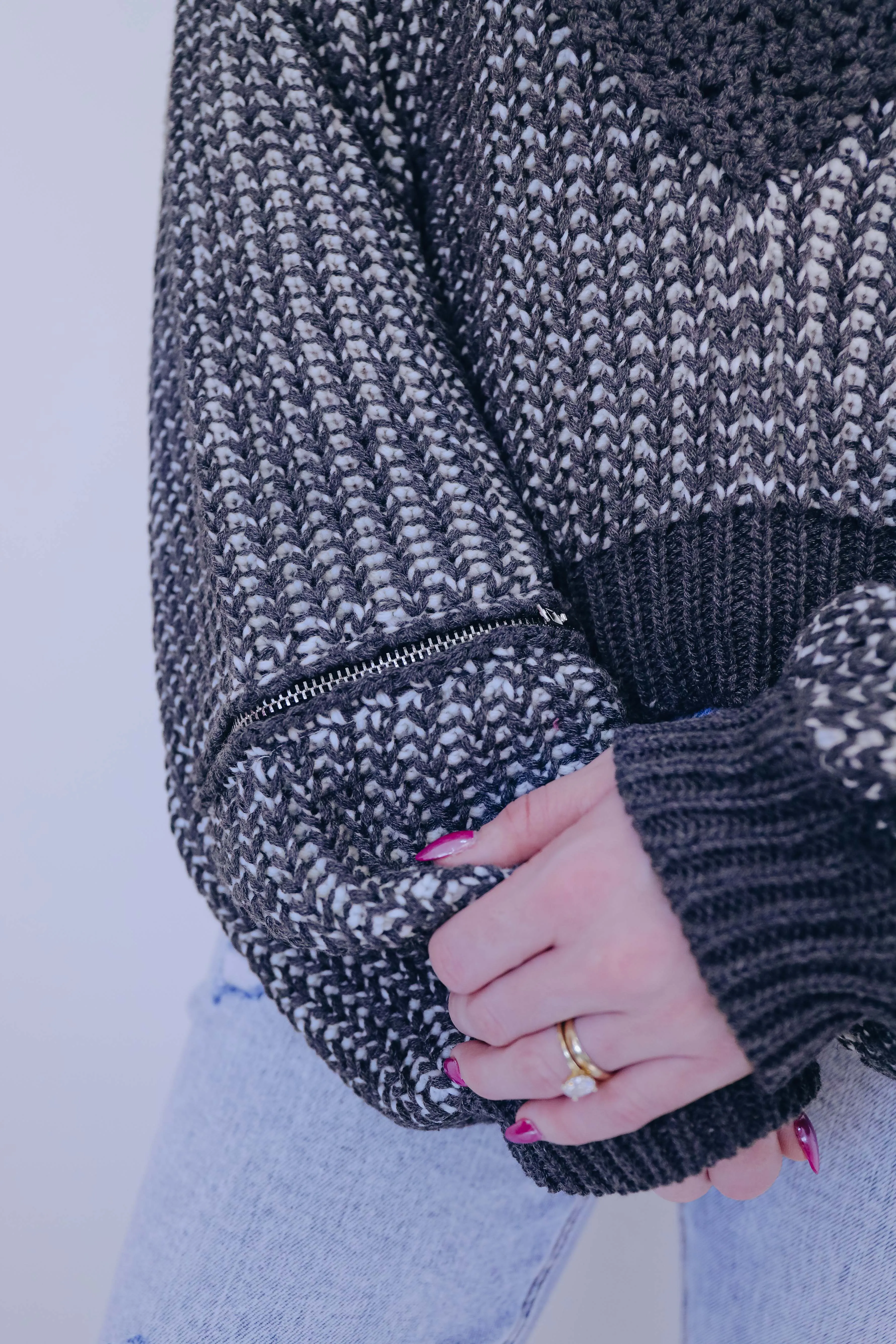 ****I Heart A Cozy Cropped Sweater By POL - 4 Colors SAMPLE