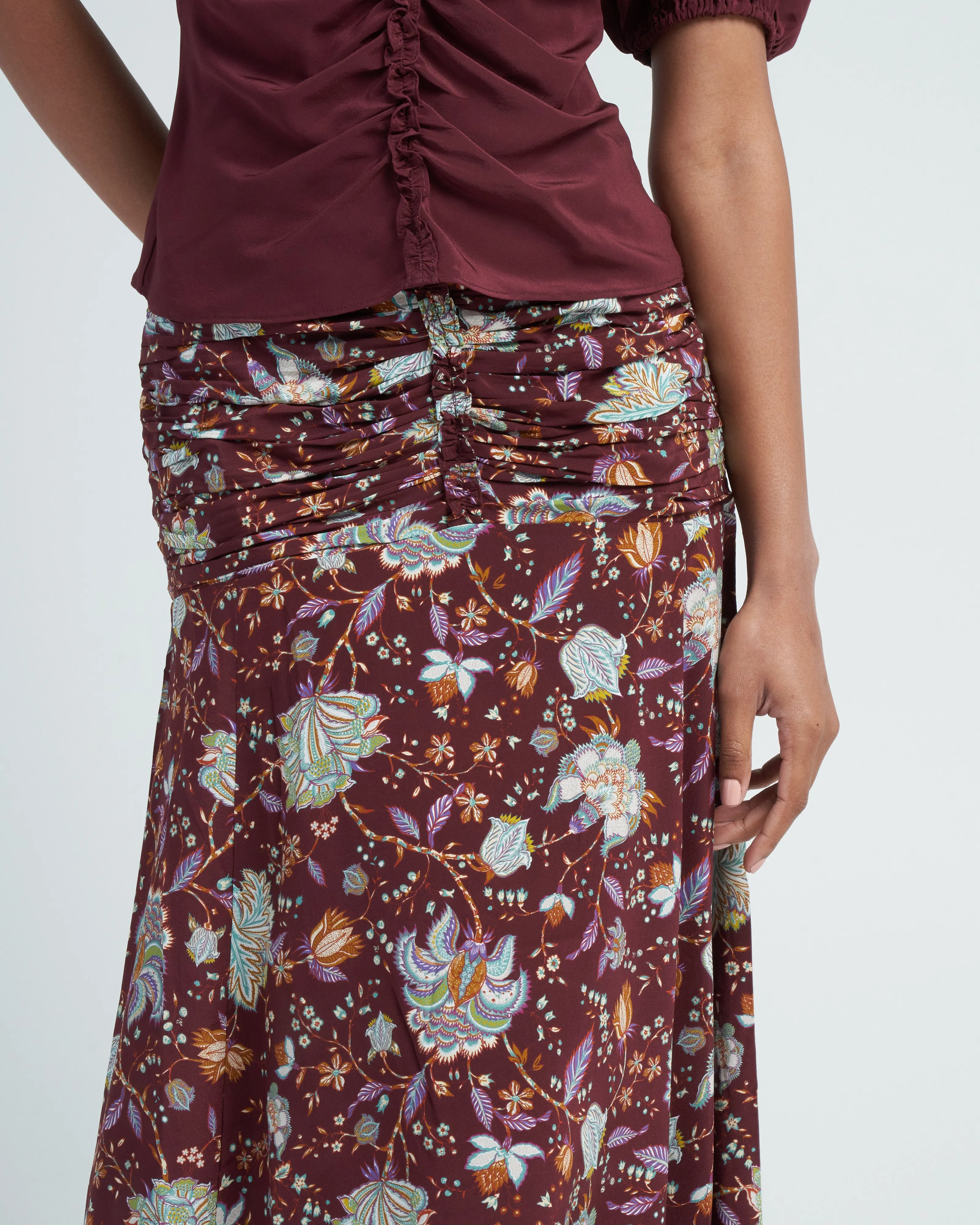imani skirt - heliotrope