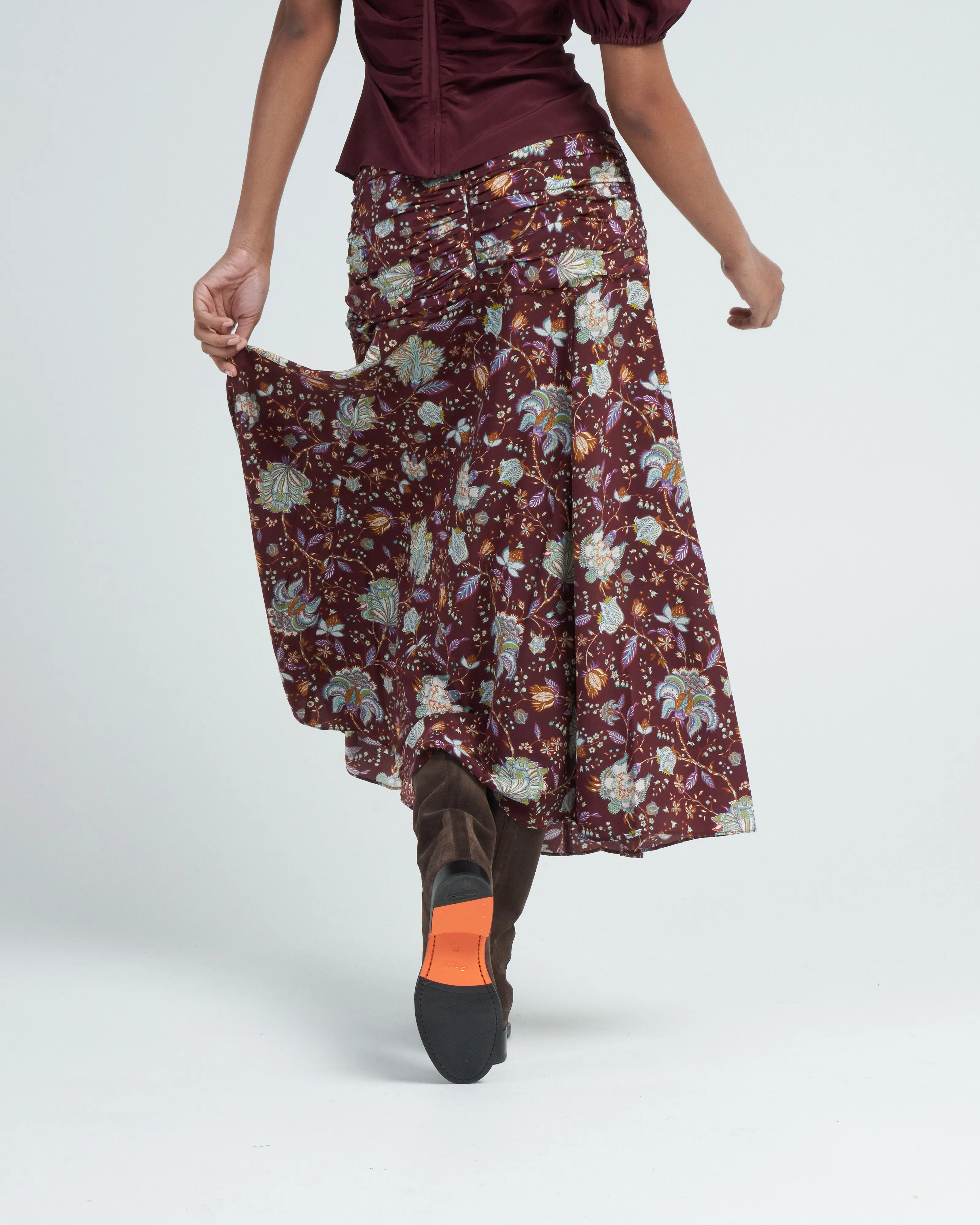 imani skirt - heliotrope