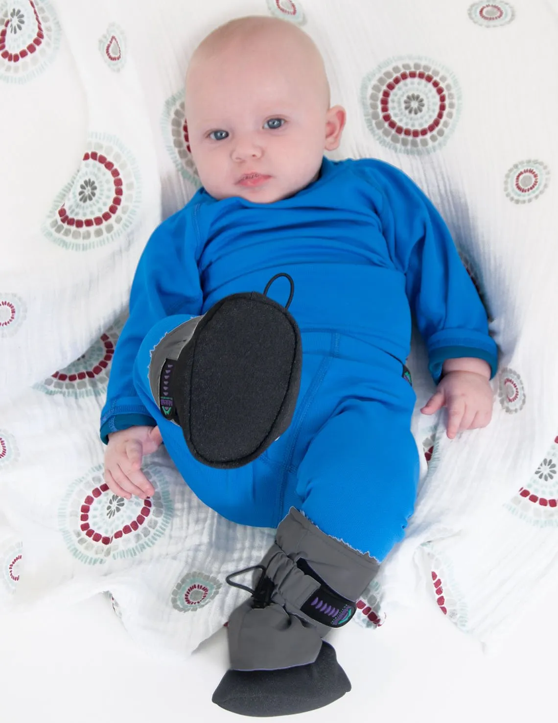 Infant / Toddler Booties - Navy