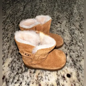 Infant UGG Keelan Water Resistant Crib Booties - 2/3C