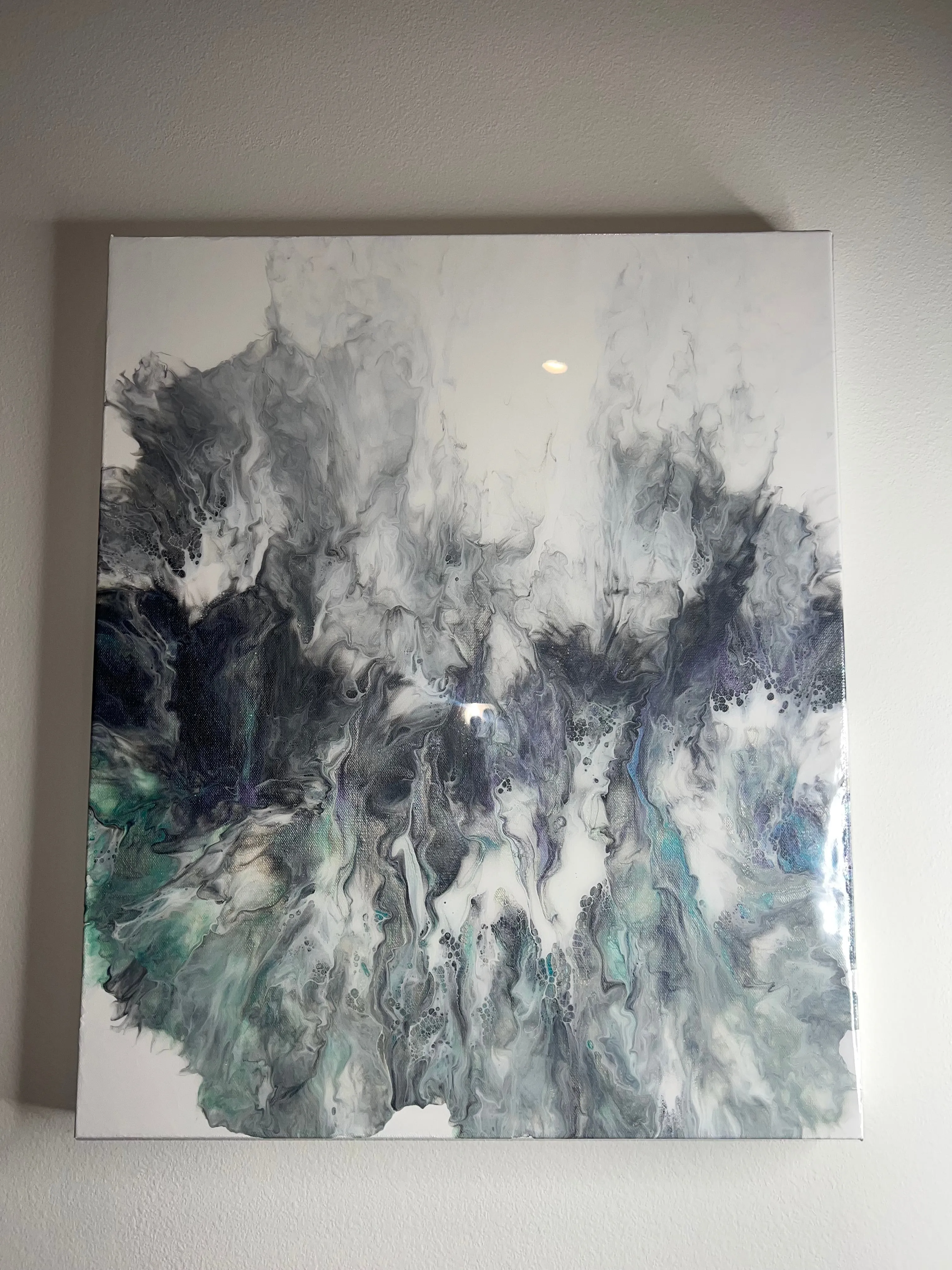 Into the Abyss Cozy Canvas
