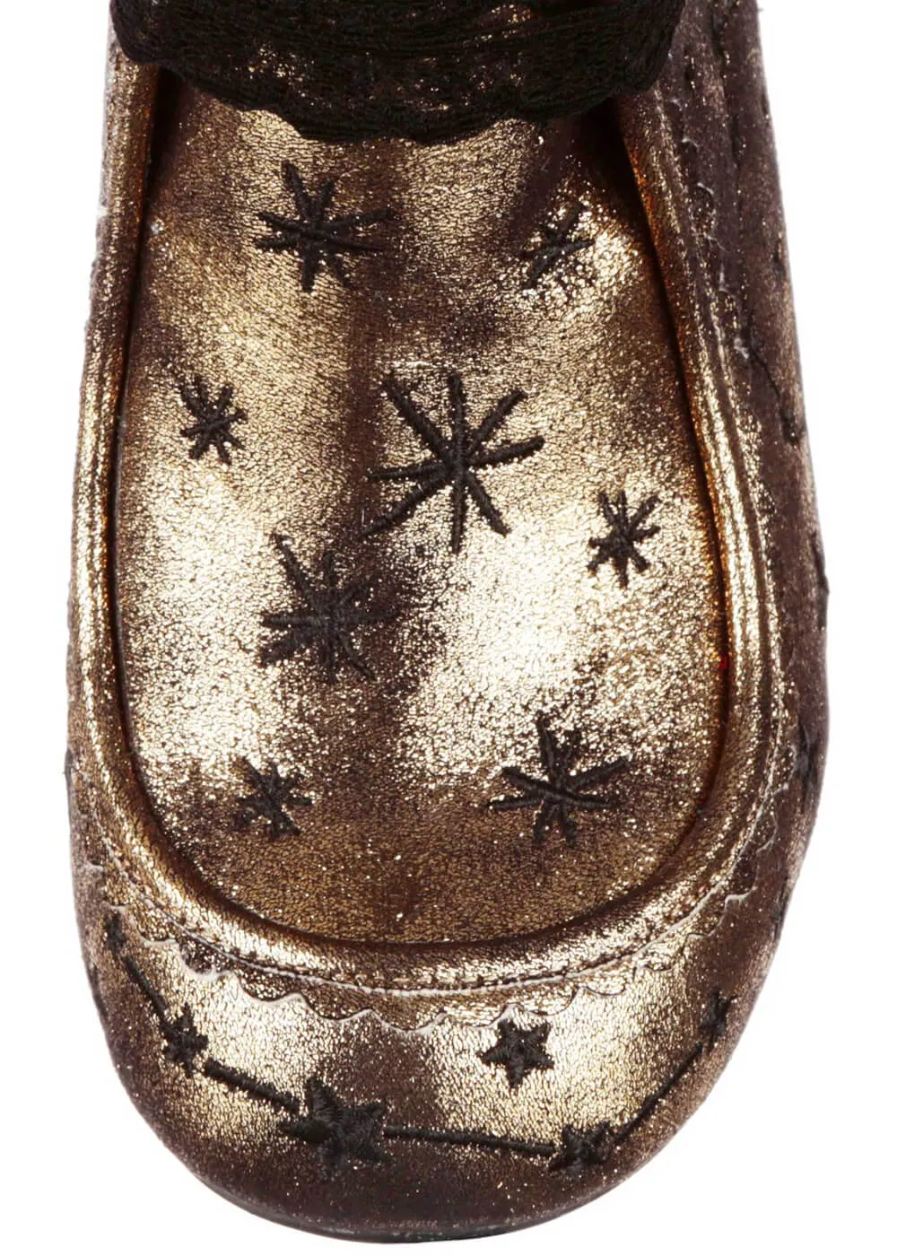 Irregular Choice Alpha Centauri Boots Gold